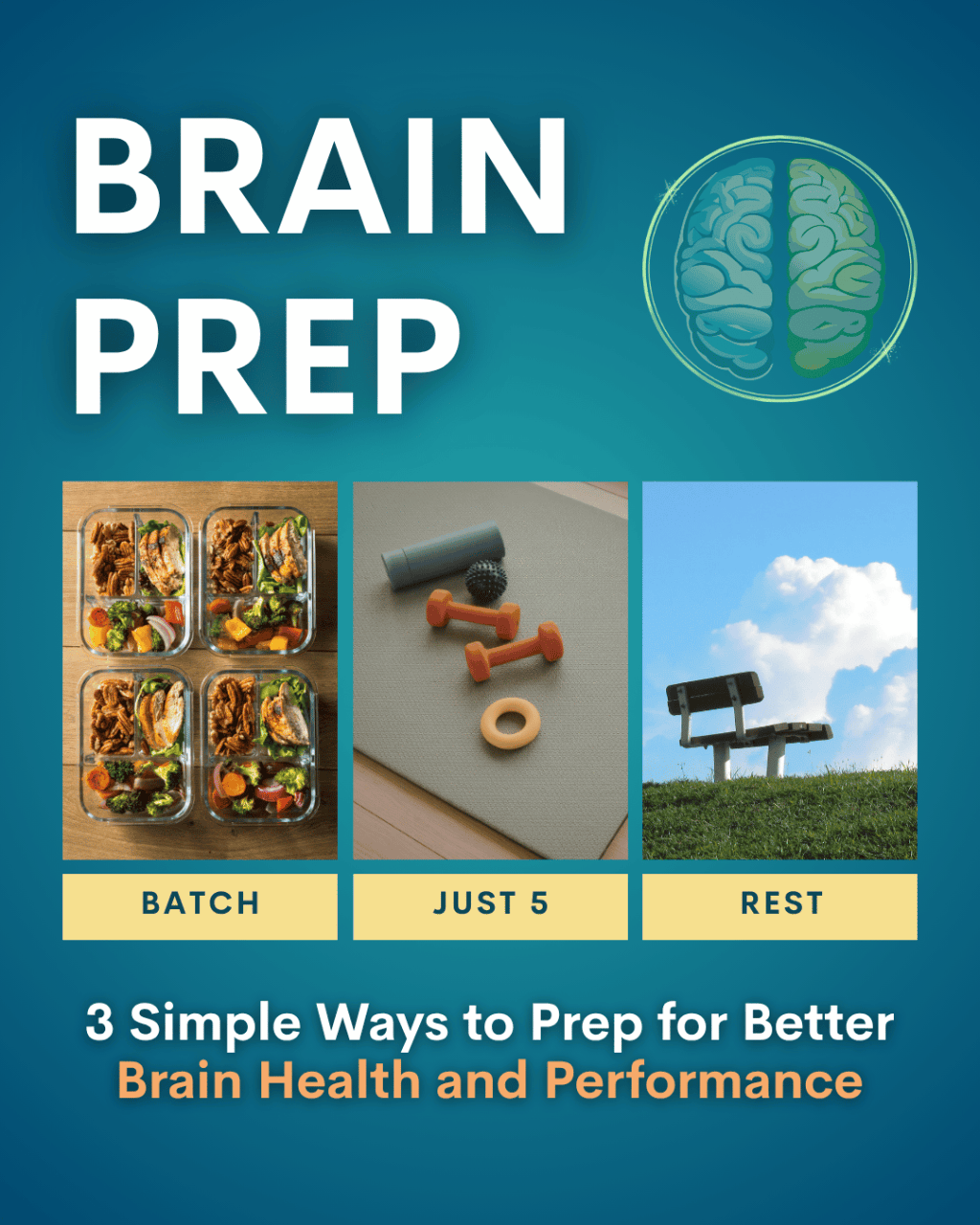 3 Simple Ways to Prep for Better Brain Health and&nbsp;Performance